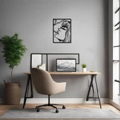 Modern Metal Duvar Sanatı Pop Art 22 Metal Duvar Tabosu Pop Art thumbnail 4