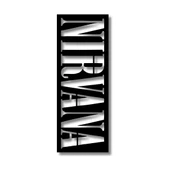 Dekoratif Metal Sanatı Nirvana Metal Duvar Tablosu Sanat - 5