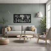 Lazer Kesim Metal Duvar Dekoru Pop Art 23 Metal Duvar Tabosu Pop Art thumbnail 5