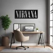 Dekoratif Metal Sanatı Nirvana Metal Duvar Tablosu Sanat - 3