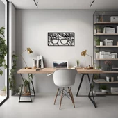 Modern Metal Duvar Sanatı Pop Art 19 Metal Duvar Tabosu Pop Art thumbnail 1