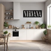 Dekoratif Metal Sanatı Nirvana Metal Duvar Tablosu Sanat - 1