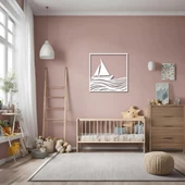 Dekoratif Metal Sanatı Yelken (Sail) Metal Duvar Tablosu Doğal thumbnail 1