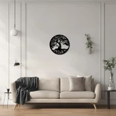 Duvar Dekoru Hediyelik Aile Ağacı (Family Tree) Metal Duvar Tablosu Sanat thumbnail 4