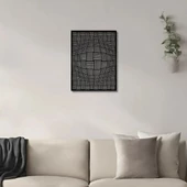 Metal Dekor Halatlar(Ropes) Metal Duvar Tablosu Soyut thumbnail 2