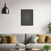 Metal Dekor Halatlar(Ropes) Metal Duvar Tablosu Soyut thumbnail 4