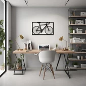 Özel Tasarım Metal Tablolar Bisiklet 2 (Bicycle 2) Metal Duvar Tablosu Sanat - 1