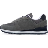 HAMMER JACK 102 19250 GRİ RENK HAKİKİ DERİ COMFORT CASUAL UNİSEX SPOR AYAKKABISI - 4