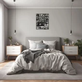 Metal Dekor GTA San Andreas Metal Duvar Tablosu Pop Art thumbnail 4