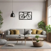 Özel Tasarım Metal Tablolar Bisiklet 2 (Bicycle 2) Metal Duvar Tablosu Sanat - 4