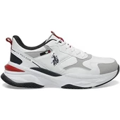 U.S.POLO ASSN SOLIDAR 4PR BEYAZ COMFORT CASUAL ANATOMİK SPOR AYAKKABI - 3