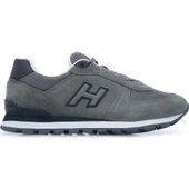 HAMMER JACK 102 19250 GRİ RENK HAKİKİ DERİ COMFORT CASUAL UNİSEX SPOR AYAKKABISI - 2