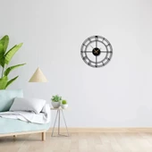 Metal Duvar Saati Minimalist Dekoratif Saat - 4