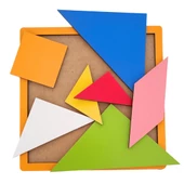 7 Parça Ahşap Tangram HMH-154 - 2