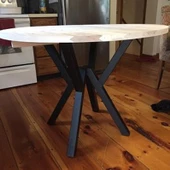 Yuvarlak Masa Ayağı Metal Masa Ayağı Ahtapot Tasarım thumbnail 10