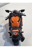 HEPSİLAZIM Kawasaki ZX-14 2011 Model Turuncu Renkli Oyuncak Motor 13 cm - 3