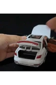 HEPSİLAZIM Model Araç Audi A8 Long Quattro 21 Cm Diecast Metal Oyuncak Araba Işık-Ses & Kaput Bagaj Kapı Açılır - 2