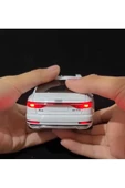 HEPSİLAZIM Model Araç Audi A8 Long Quattro 21 Cm Diecast Metal Oyuncak Araba Işık-Ses & Kaput Bagaj Kapı Açılır - 4