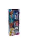 HEPSİLAZIM Bebek Anne - Kız 29 cm Kutulu Minik Hasta -  İlk Yardım Malzemeleriyle  Doktor Seti - 1