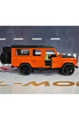 HEPSİLAZIM 12 Cm Metal Model Oyuncak Araba Land Rover Defender Çek bırak Jeep Pubg Jip Kapılar Bagaj Açılır - 4