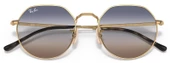 Ray-Ban RB3565 001/GD 53 Unisex Güneş Gözlüğü - 6