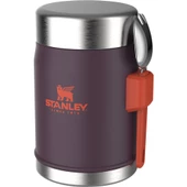 Stanley Klasik Paslanmaz Çelik Yemek Termosu Kaşıklı 0,40 LT - Plum - 3