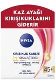 NİVEA KIRIŞIKLIK KARŞITI + SIKILAŞTIRICI KREM 45+ YAŞ 50 ML - 2