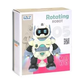 6678-5 LZCZ SESLİ IŞIKLI HAREKETLİ ROTATİNG ROBOT - 1