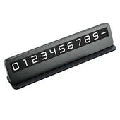Polham Araç İçi Geçici Park için Telefon Numaratörü, Forforlu Açılıp Kapanabilen Premium Numaratör thumbnail 1