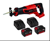 Einhell TE-AP 18/28 Li BL 4 Ah Çift Akü Kömürsüz Tilki Kuyruğu - 1