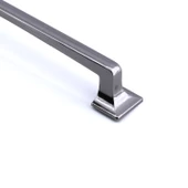 Pelikan Füme Düz Metal Kulp kulpu 160 mm Mobilya Çekmece Mutfak Dolabı Dolap Kulpları Kulbu thumbnail 6