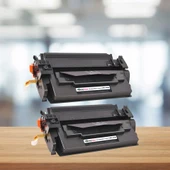 Canon CRG-056L Muadil Toner - Çipli 2'li Paket/ LBP-325dn / LBP-325X / MF-542x / MF-543x / MF-552dw / MF-553dw - 1