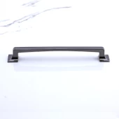 Pelikan Füme Düz Metal Kulp kulpu 160 mm Mobilya Çekmece Mutfak Dolabı Dolap Kulpları Kulbu thumbnail 5