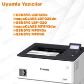 Canon CRG-056L Muadil Toner - Çipli 2'li Paket/ LBP-325dn / LBP-325X / MF-542x / MF-543x / MF-552dw / MF-553dw - 4