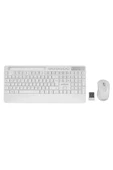 Everest 2.4 Ghz Kablosuz Standart Klavye Mouse Seti 1600 Dpi Beyaz KM-9676 - 1