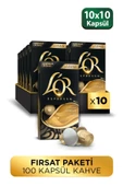 L'OR - Vanilya Aromalı Nespresso Uyumlu 10 Adet Alüminyum Kapsül Kahve x 10 Adet - 1