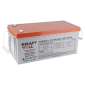 Kraftvoll 12V 230AH(10HR),240AH(20HR) Super Plus Cd Deep Cycle Gel Akü 18070009 thumbnail 1