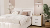 Moss Komodin Safir Meşe- Beyaz Çekmece - 2