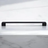 Radus Siyah Metal Kulp 224 mm - 22.4 cm Mobilya Çekmece Mutfak Dolabı Dolap Kulpları Kulbu Kulpu thumbnail 4