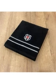 TAÇ LİSANSLI BEŞİKTAŞ ARMA BANYO HAVLUSU SİYAH - 2