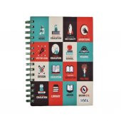 Toptan Defter 60 Adet Spiralli Sert Kapak Çizgili Sayfa 3 Model - 3