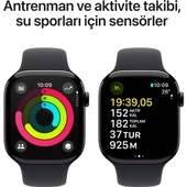Apple Watch Series 10 Gps 42MM Jet Black Aluminium Case With Black Sport Band - M/l - 4