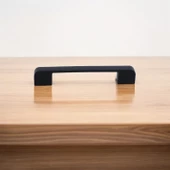 Radus Siyah Metal Kulp 128 mm -12.8 cm Mobilya Çekmece Mutfak Dolabı Dolap Kulpları Kulbu Kulpu thumbnail 5