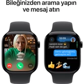 Apple Watch Series 10 Gps 42MM Jet Black Aluminium Case With Black Sport Band - M/l - 7