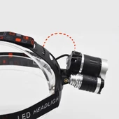 3 Başlıklı Şarjlı  Kafa Feneri   Wt-256 thumbnail 3