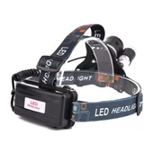 3 Başlıklı Şarjlı  Kafa Feneri   Wt-256 thumbnail 2