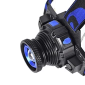 Q5 Şarjlı Mercekli Kafa Feneri Black Wt-121 - 4