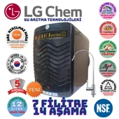 LG Chem GOLD SİYAH 12 LİTRE 7 FİLTRE 14 AŞAMA SU ARITMA CİHAZI - 1