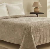 Karaca Home Rita Açık Gri Tek Kişilik Emboss Battaniye - 2