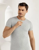 6 Adet Şahinler Erkek Likralı Kısa Kollu Fanila Atlet E069 thumbnail 1